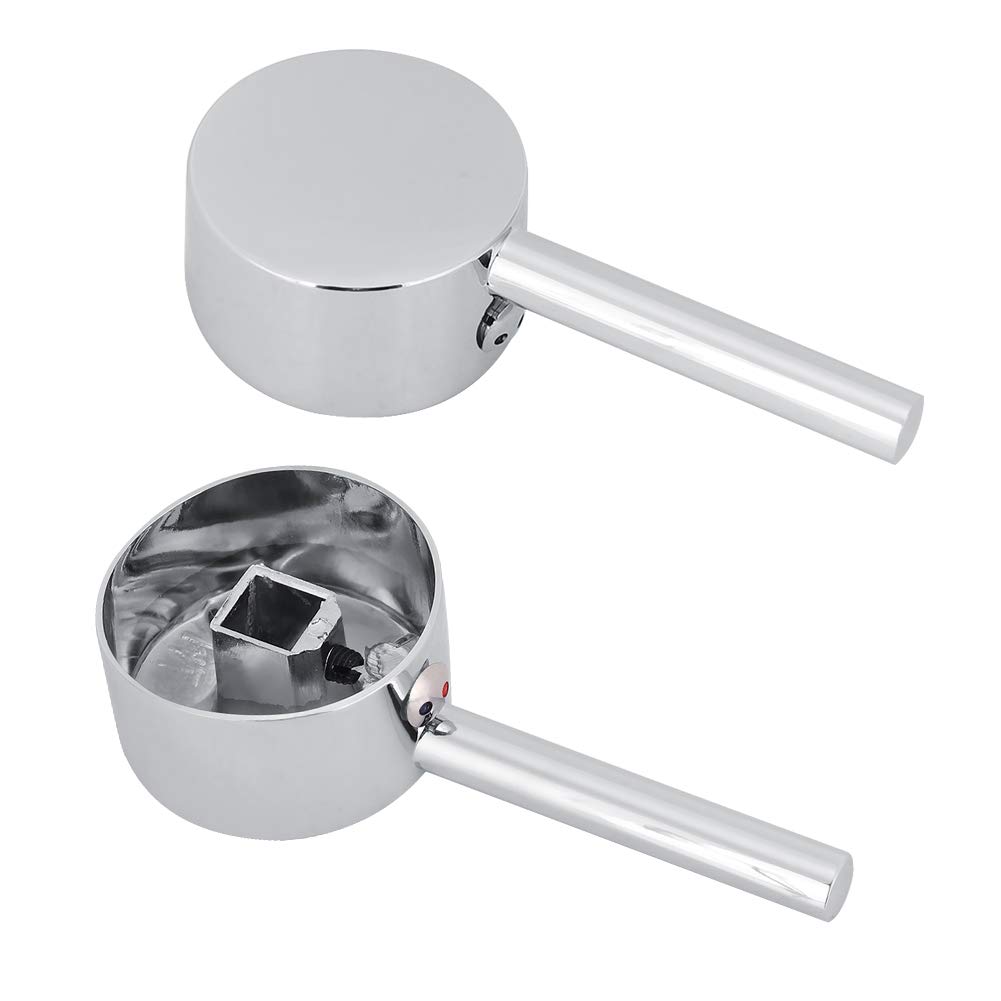 OUKENS poignée levier robinet 45 mm zinc chromé 1 pièce