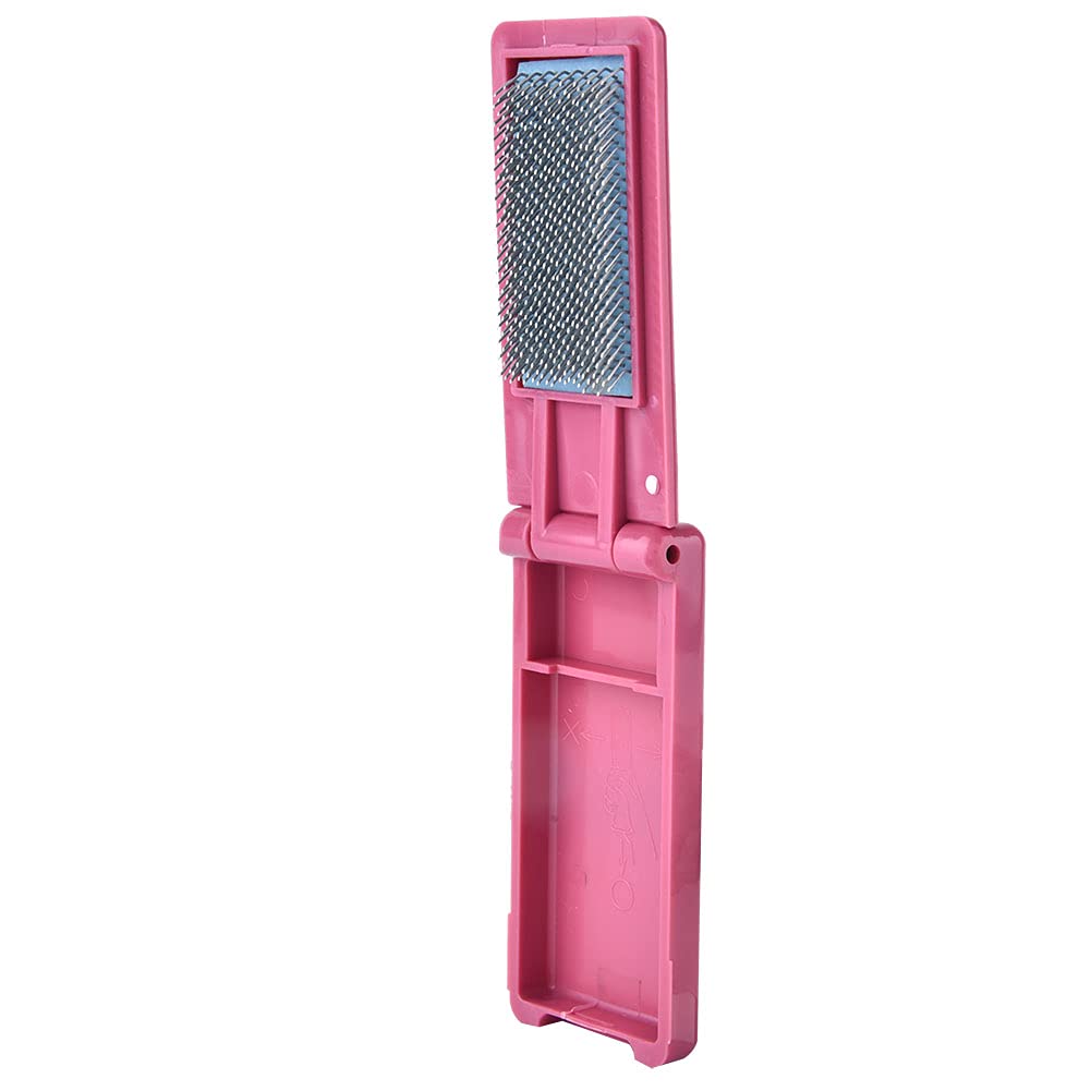 OUKENS Brosse chaussures danse portable rouge 9cm