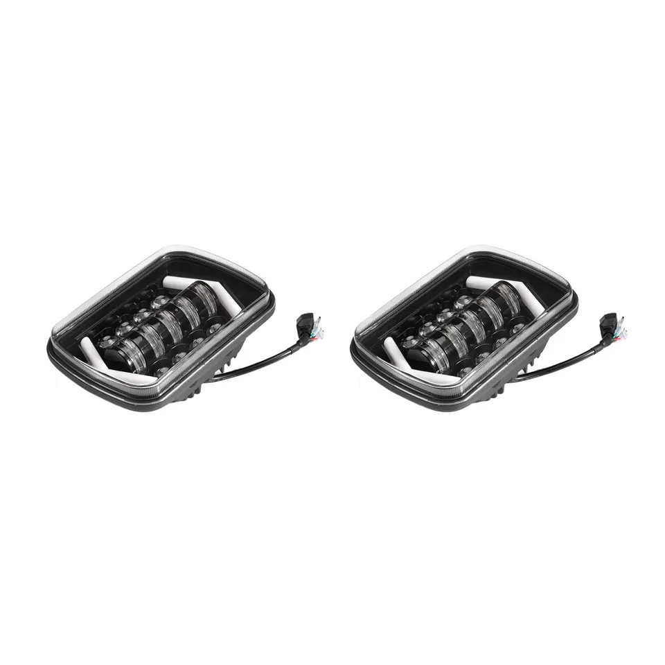 OUKENS Électronique automobile phare LED voiture 5x7 pouces lot 2 IP67