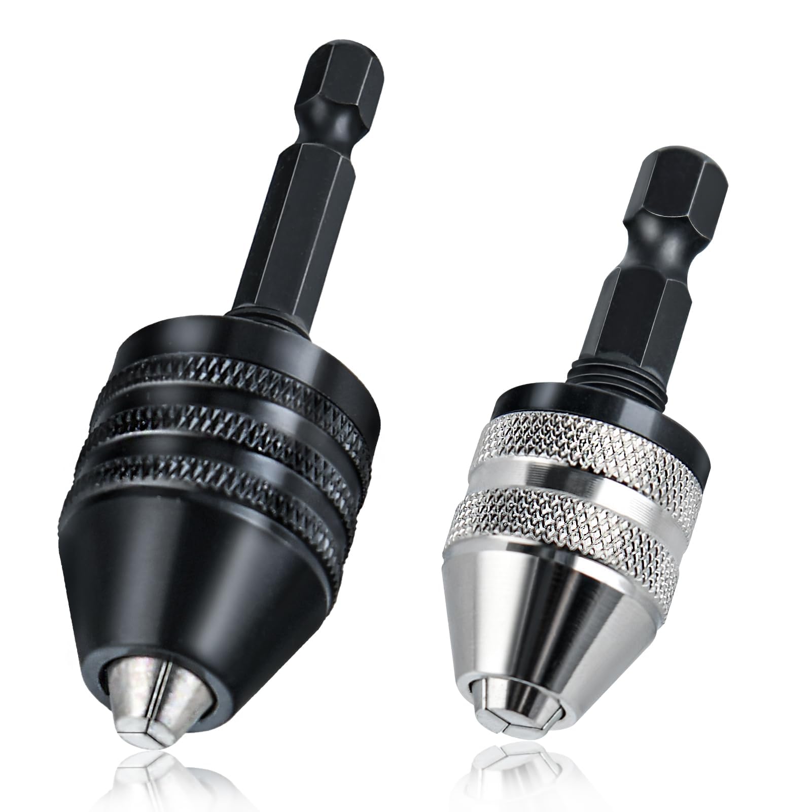 LEONTOOL Tournevis adaptateur mandrin hexagonal lot de 2