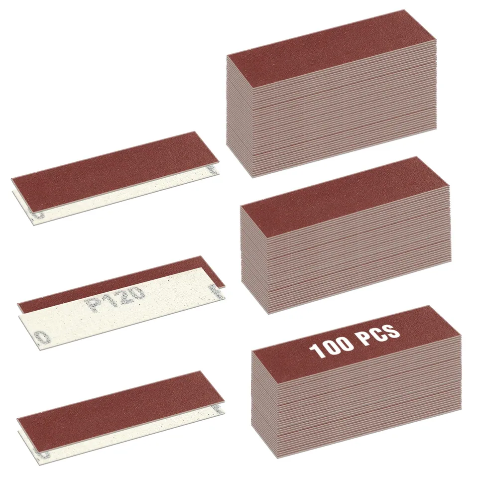 LEONTOOL Sanding Bandes abrasives 120 lot 100 90x30mm