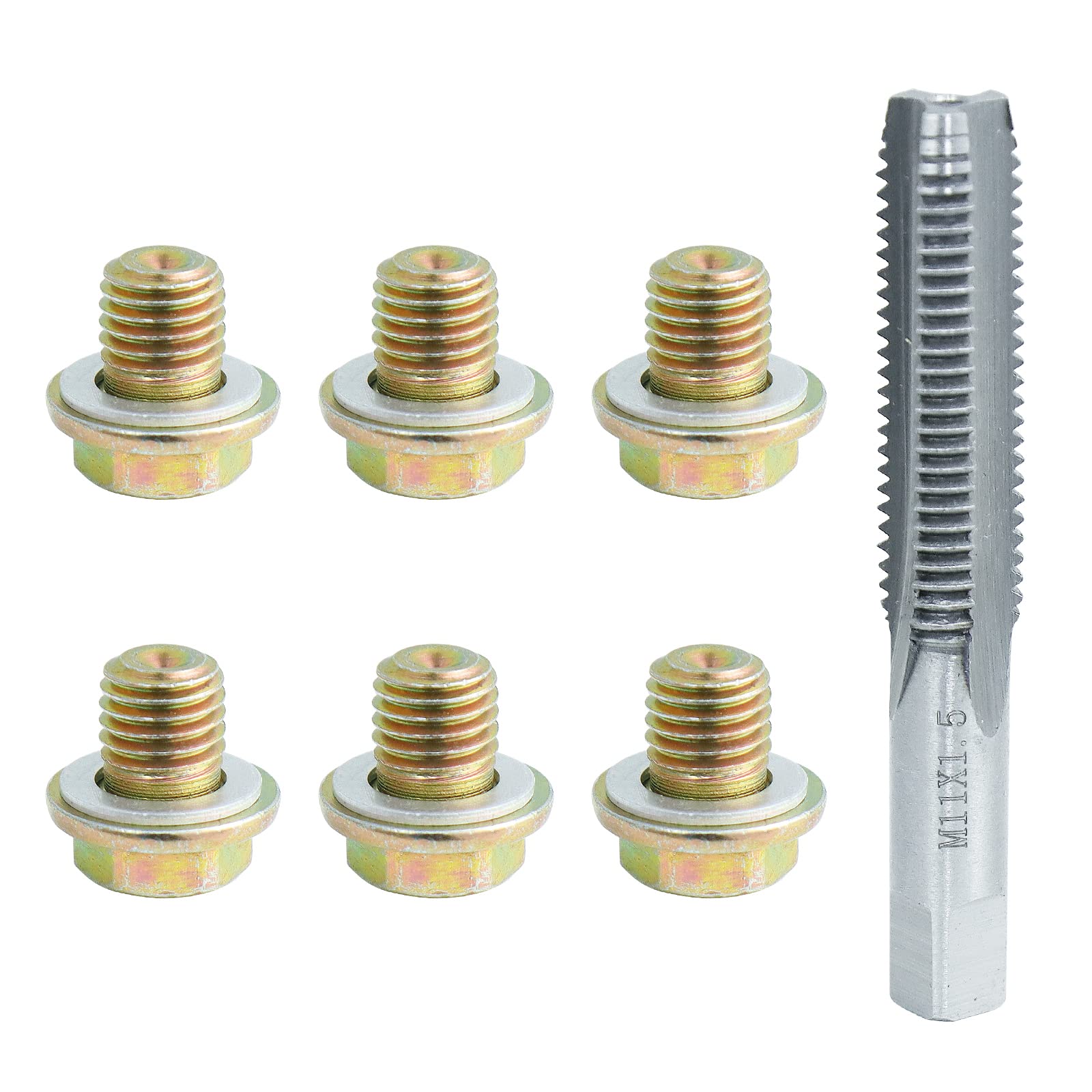 CCLIFE Thread Cutting kit carter huile M11x1,5 bouchon vidange