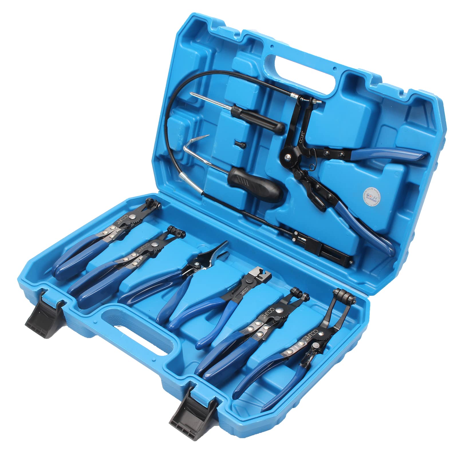 CCLIFE DIY Tools coffret 9 pinces à colliers