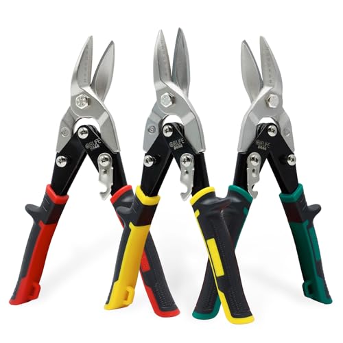 CCLIFE cisaille tôle 3 pièces 250mm Cr-Mo