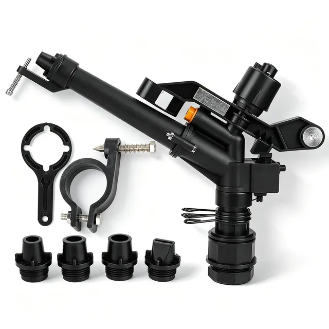 OUKENS Arroseur irrigation rotatif 360° DN25 bras oscillant