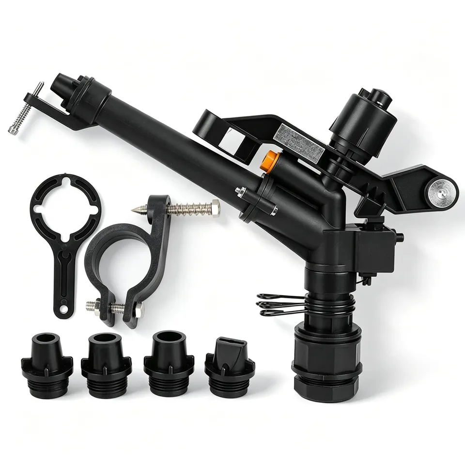 OUKENS Arroseur irrigation rotatif 360° DN25 bras oscillant