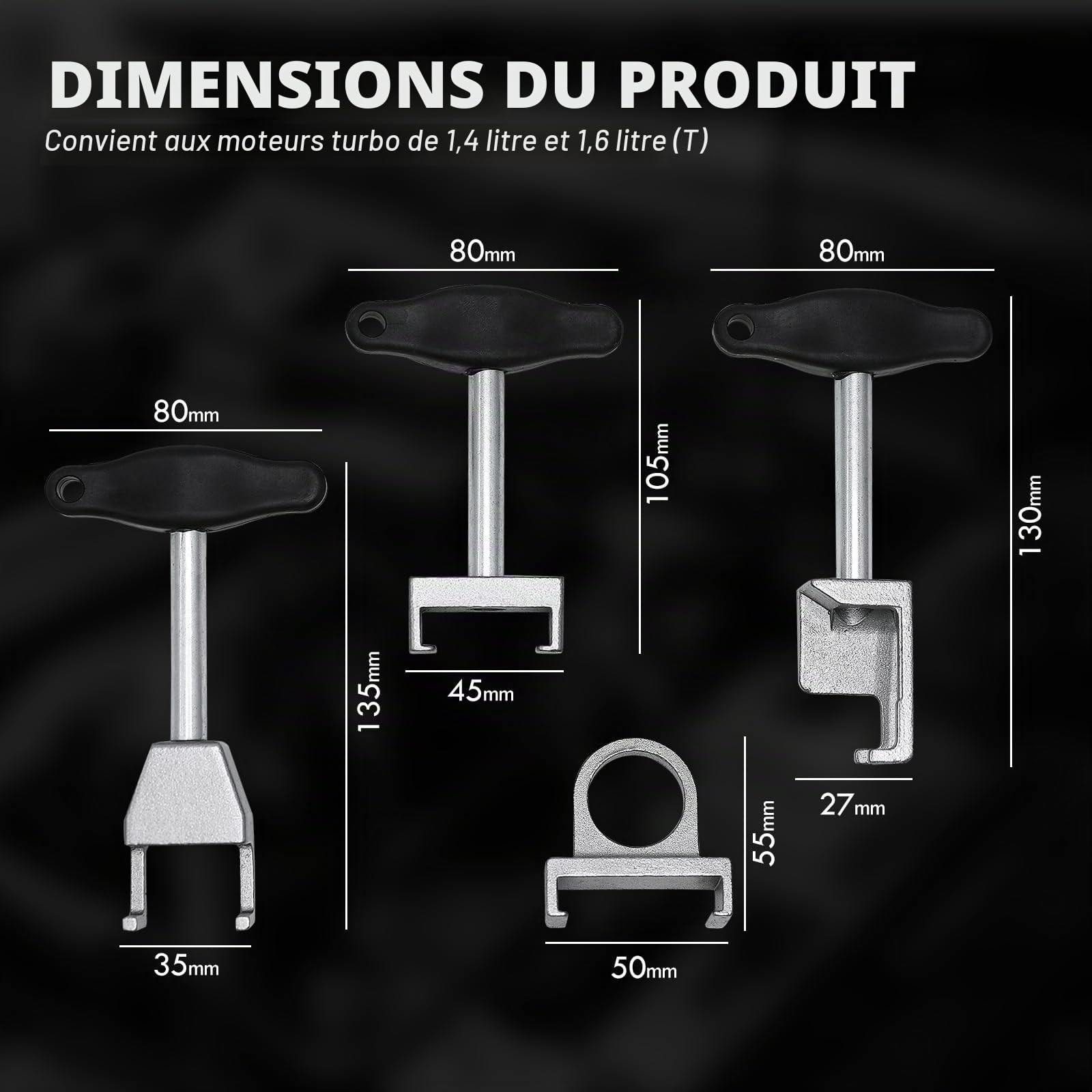 CCLIFE DIY Tools extracteur bobine allumage VAG coffret 4