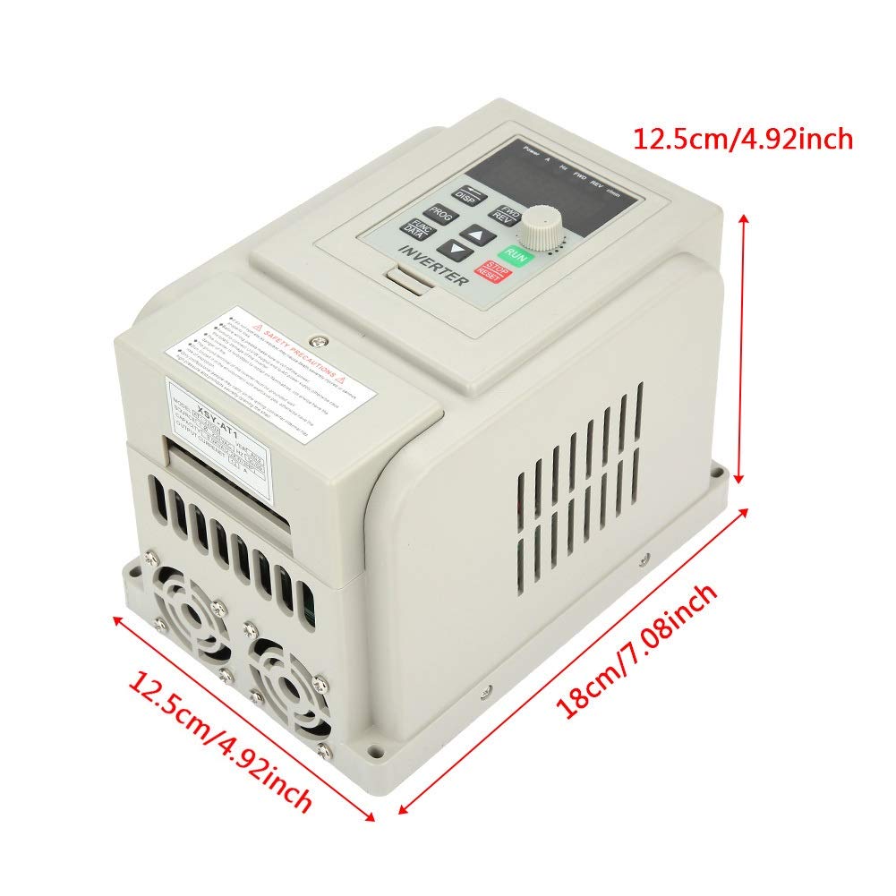Jadeshay Installation Électrique variateur 2,2kW 220V mono-tri