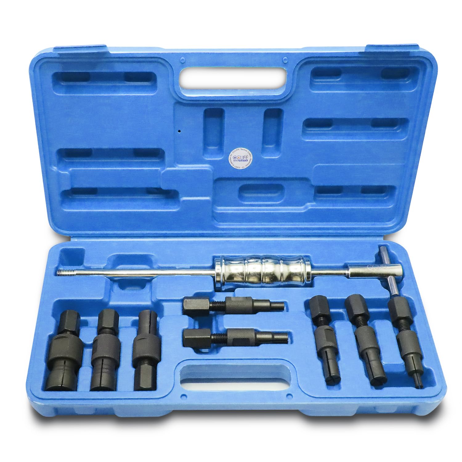 CCLIFE Puller Set extracteur roulement interne 9 pcs 8-32 mm