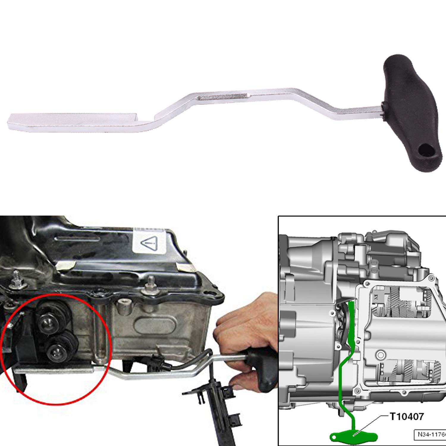 CCLIFE Clutch Tools outil double embrayage DSG 7 vitesses T10373