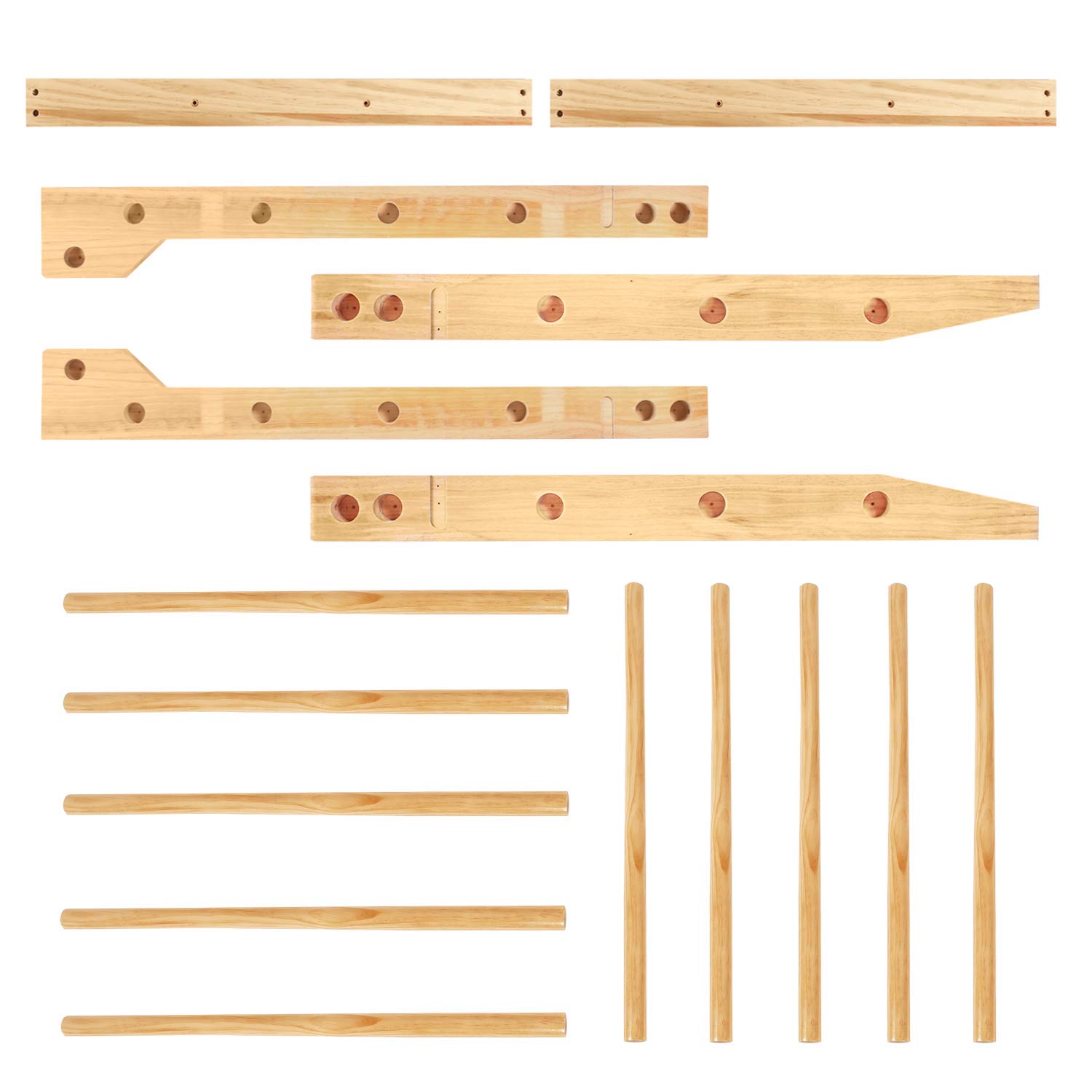 CCLIFE Sports & Yoga espalier bois suédois 195x80 cm 100 kg