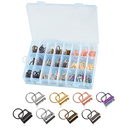 LEONTOOL Pinces porte-clés 2,5 cm 8 couleurs lot 48
