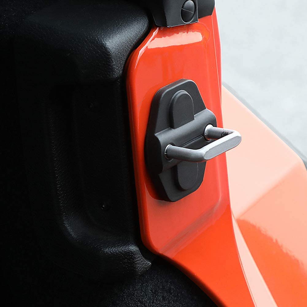 OUKENS cache serrure porte Jeep Wrangler 6 pièces noir