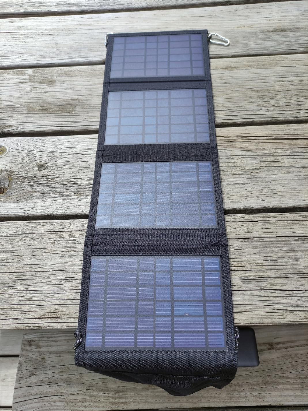 Jadeshay 40W Panneau Solaire Pliable Portable USB 5V